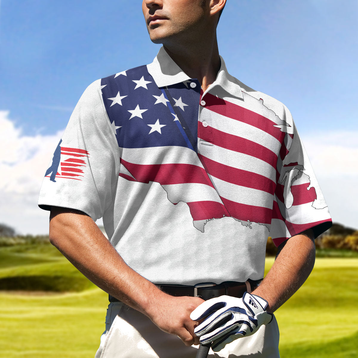 AMERICAN FLAG WAVING