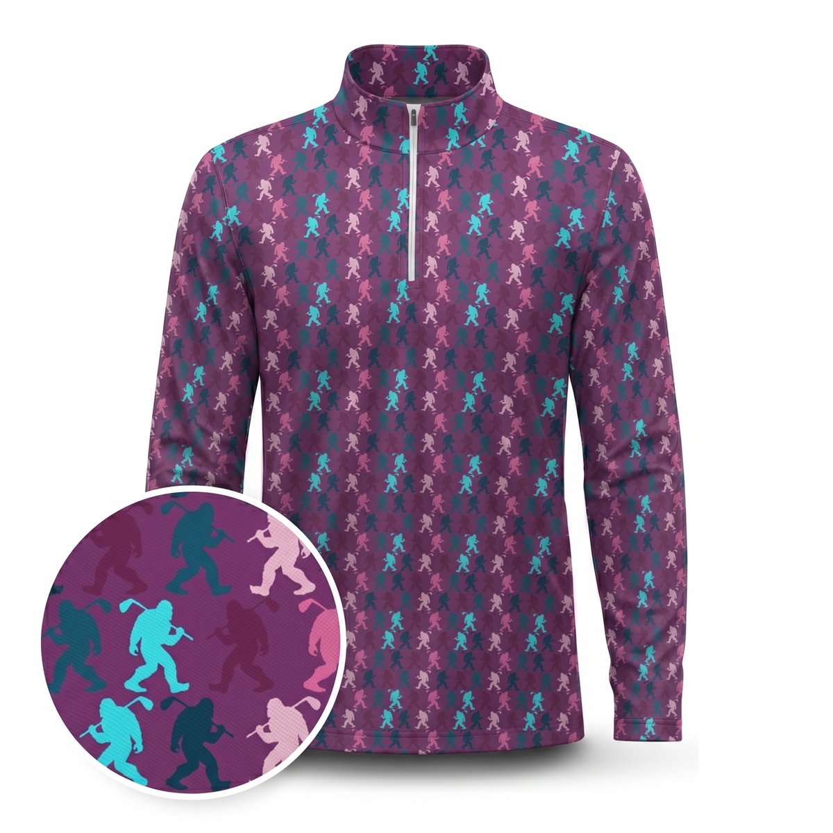 MAGENTA STRIDE PATTERN