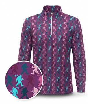 MAGENTA STRIDE PATTERN