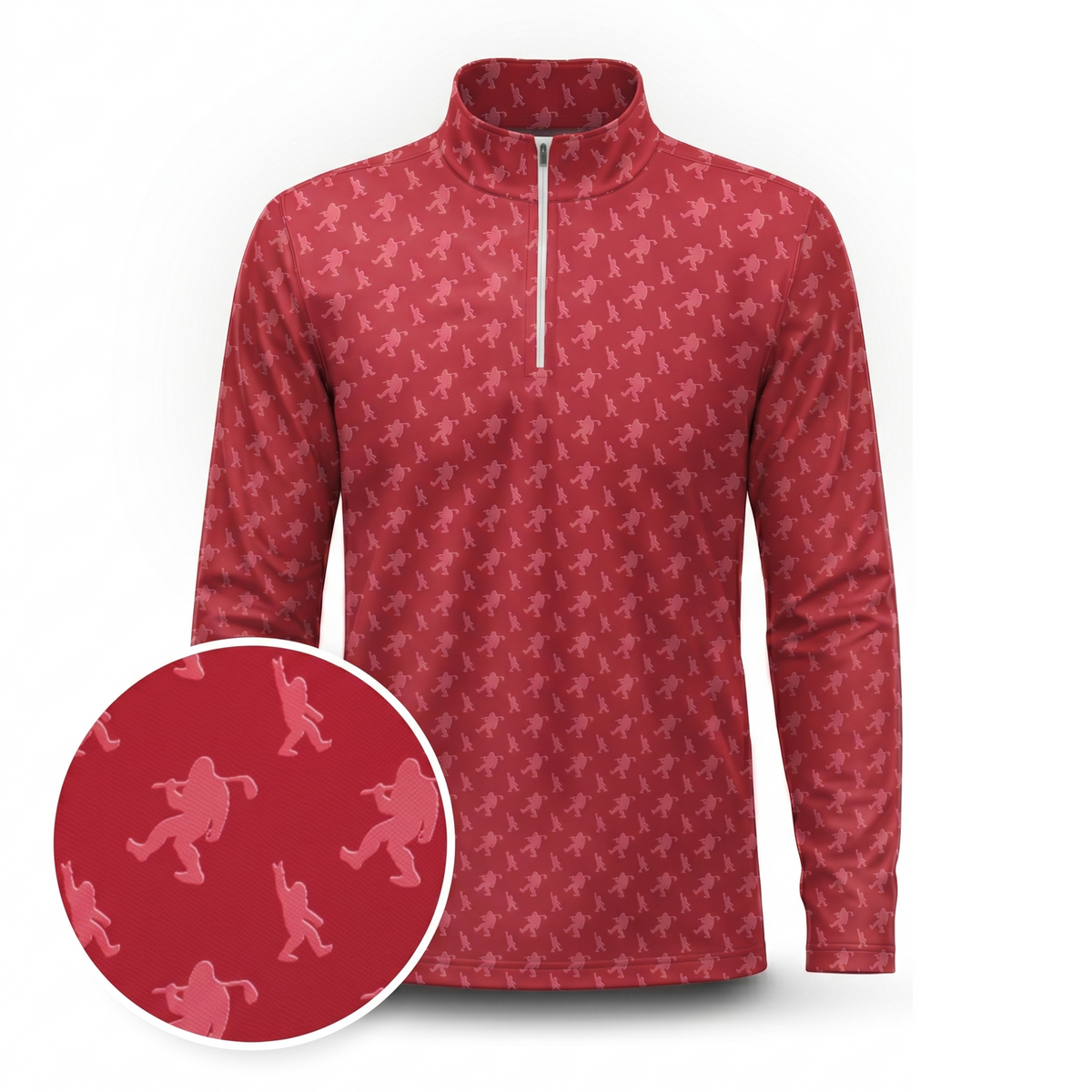 SCARLET STRIDE PATTERN