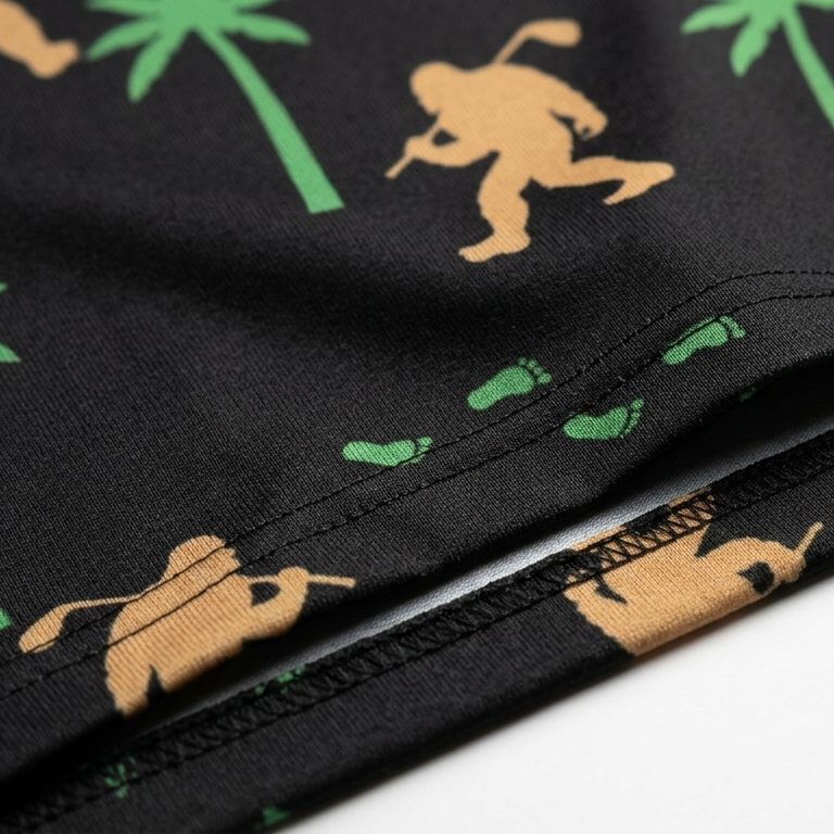 BLACK PALM GOLFER