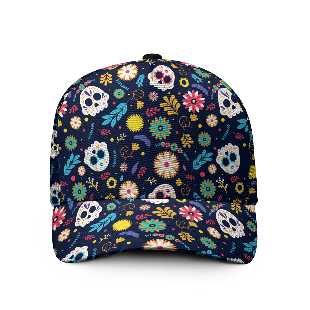 FLORAL SKULL GALAXY