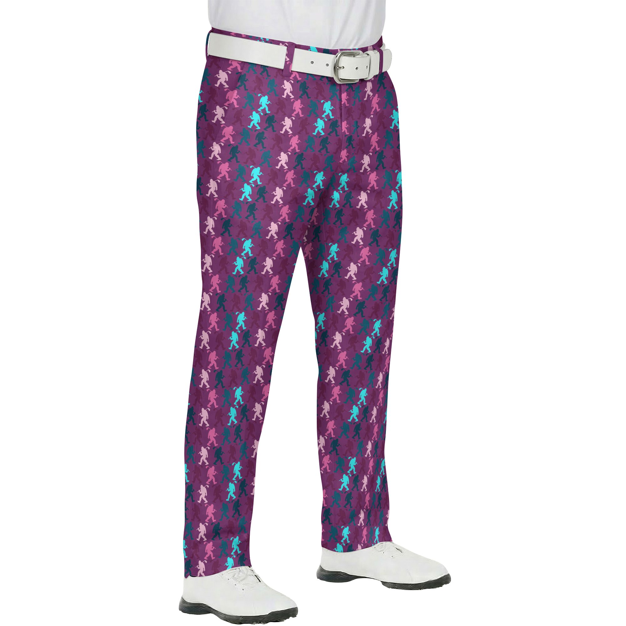 MAGENTA STRIDE PATTERN
