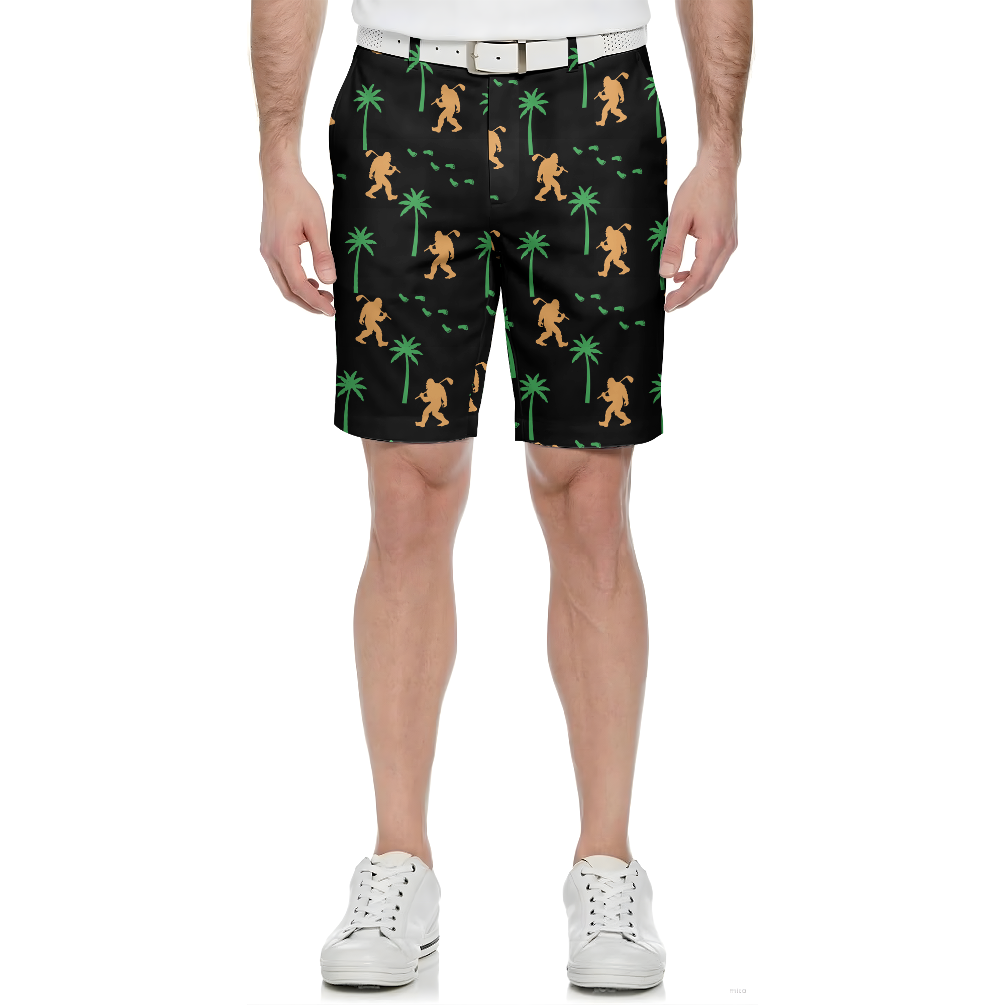 BLACK PALM GOLFER