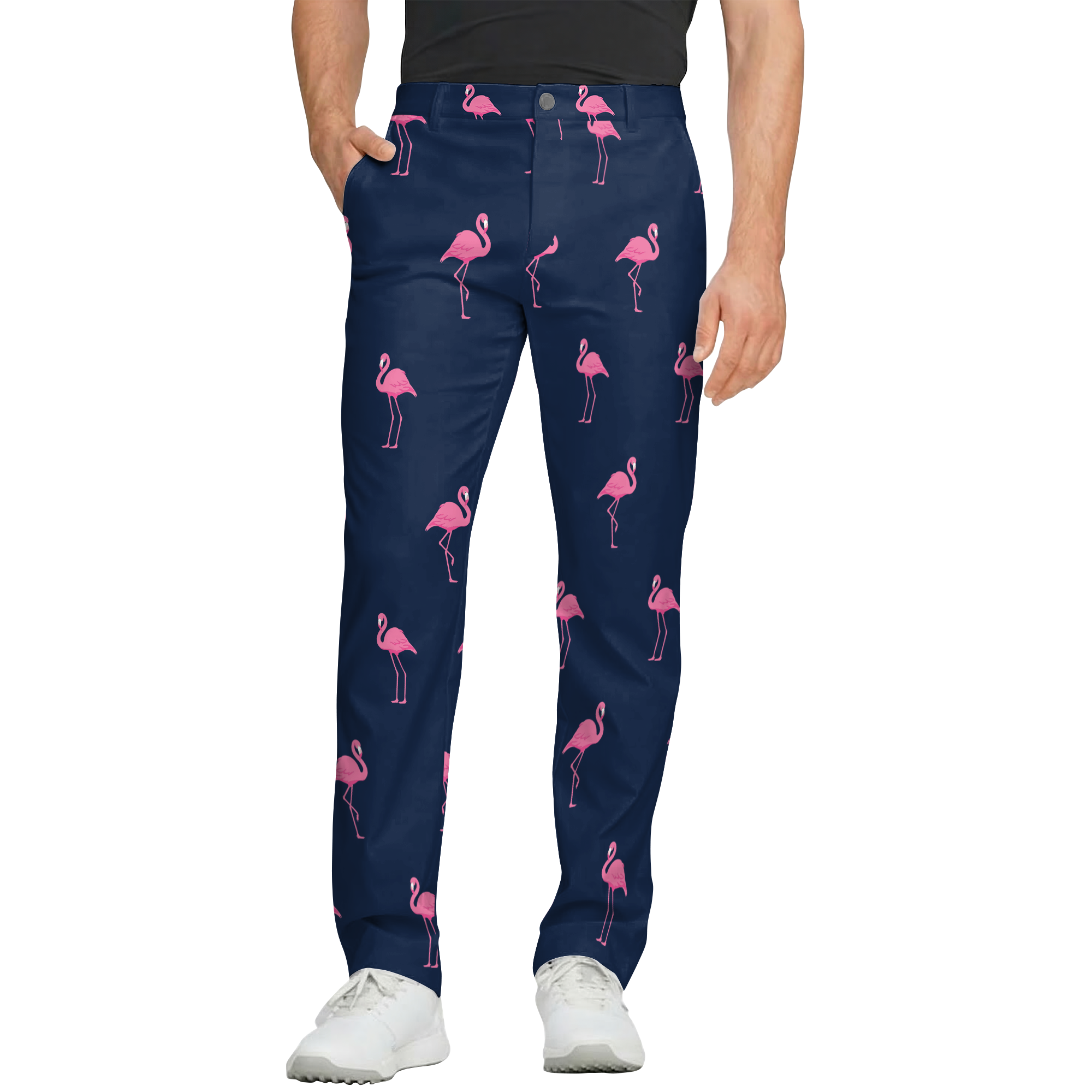 MIDNIGHT FLAMINGO WALK