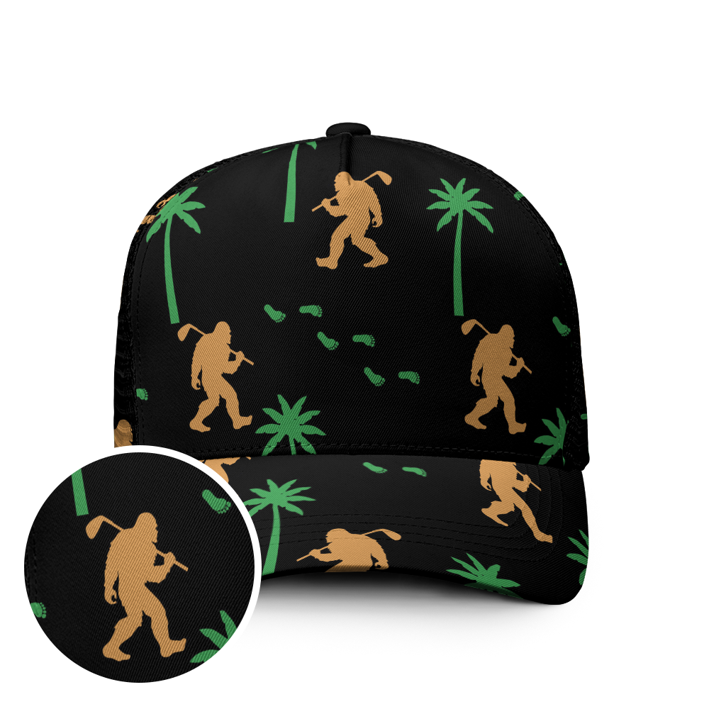 BLACK PALM GOLFER