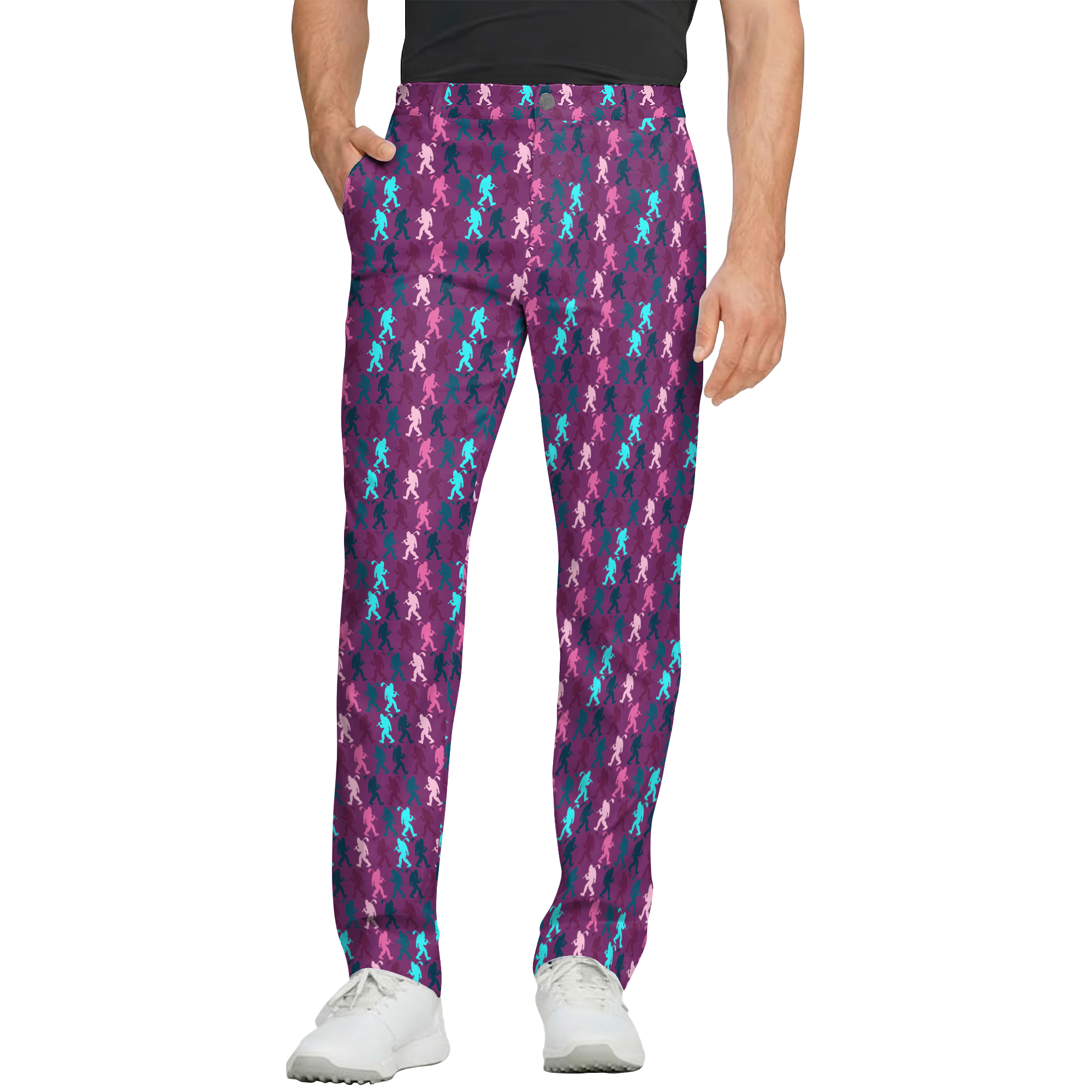 MAGENTA STRIDE PATTERN
