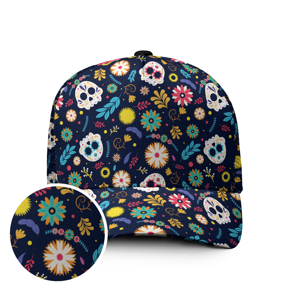 FLORAL SKULL GALAXY