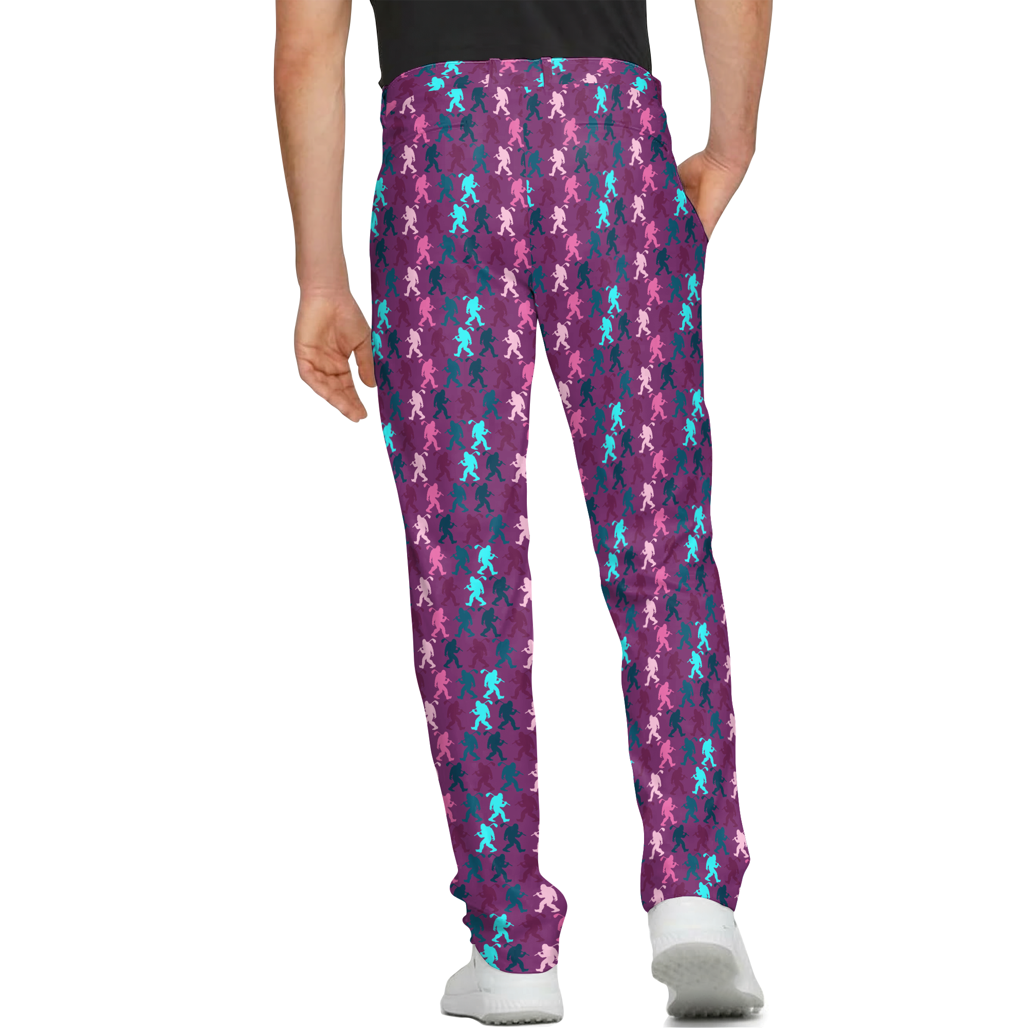 MAGENTA STRIDE PATTERN