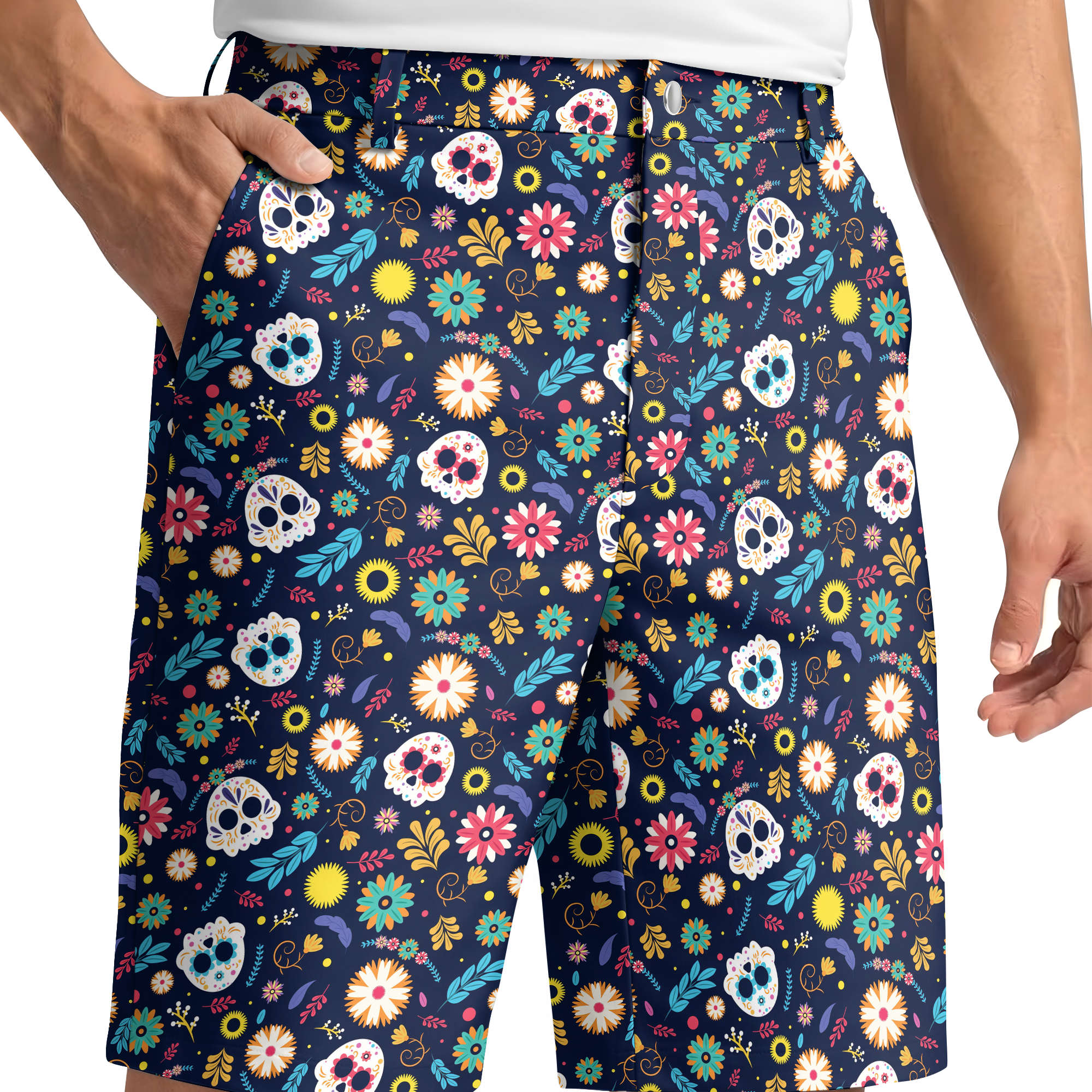 FLORAL SKULL GALAXY