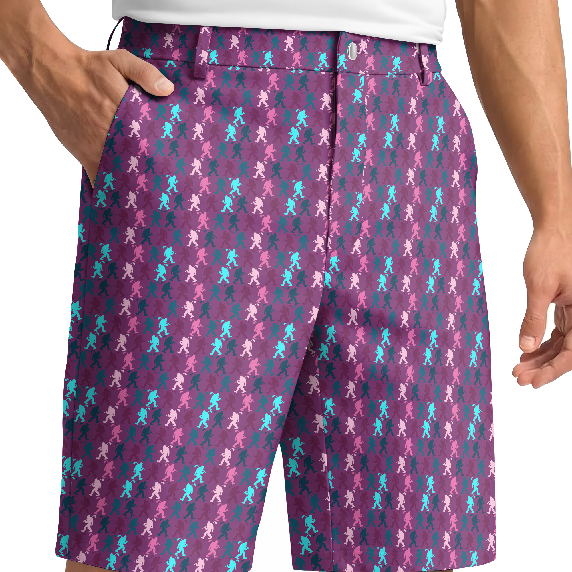 MAGENTA STRIDE PATTERN