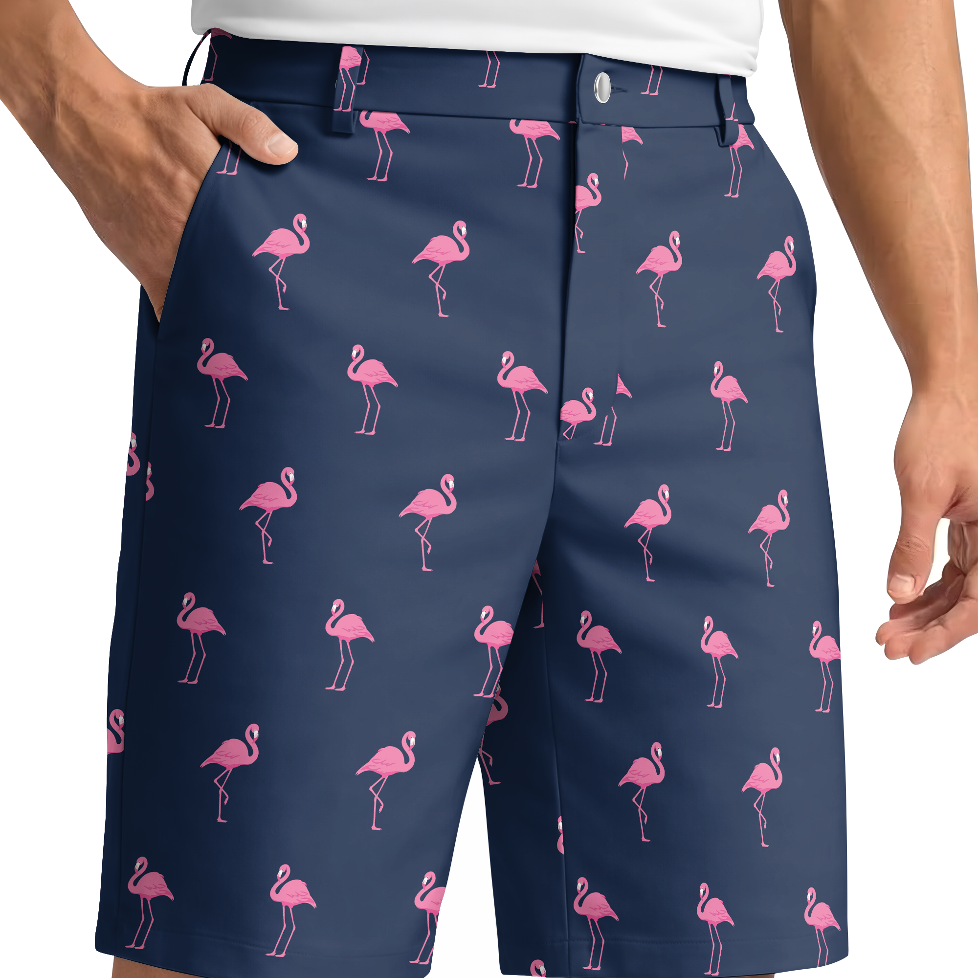 MIDNIGHT FLAMINGO WALK
