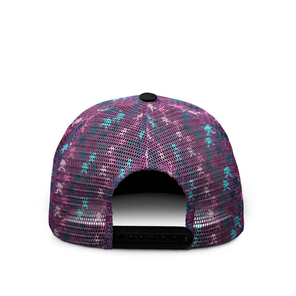 MAGENTA STRIDE PATTERN