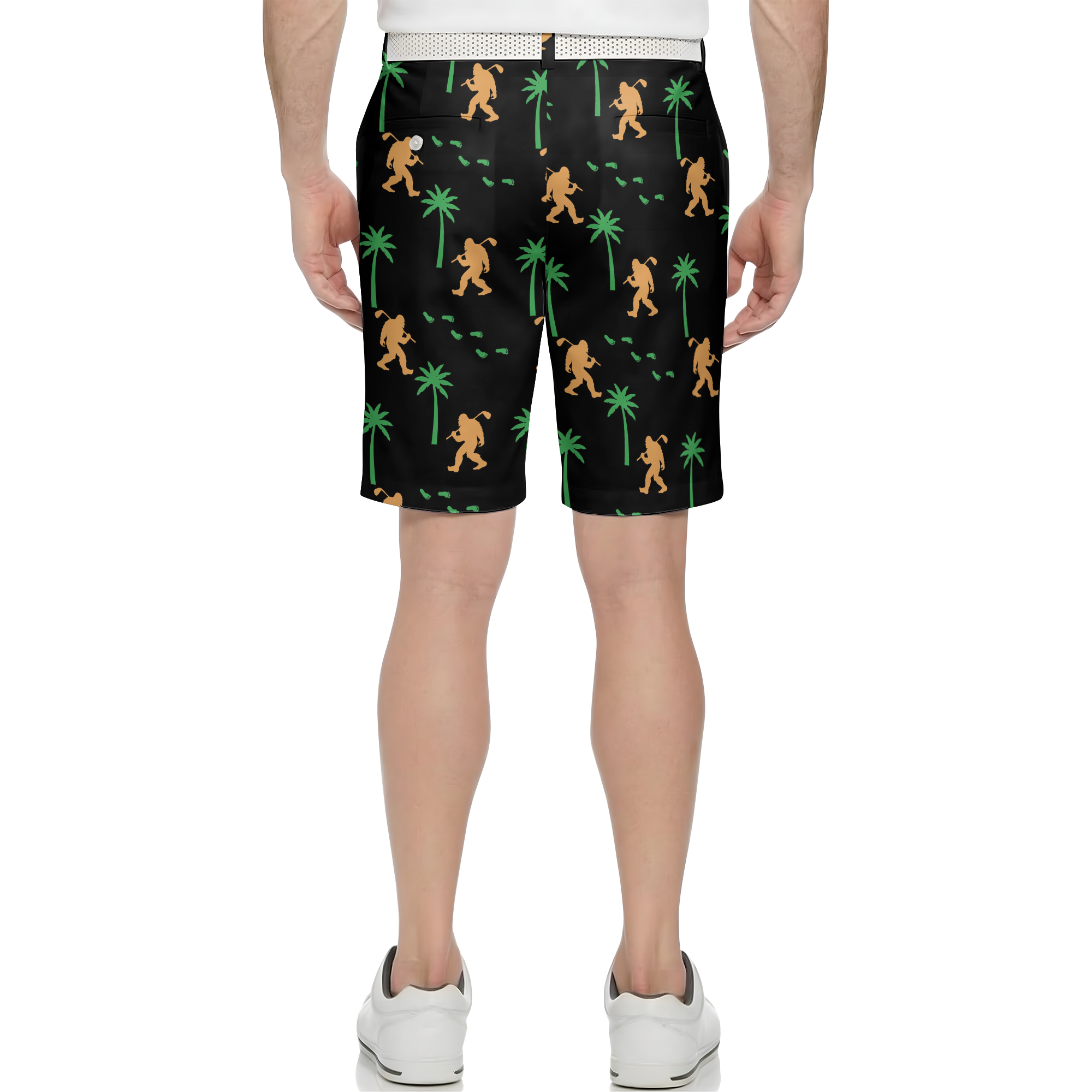BLACK PALM GOLFER