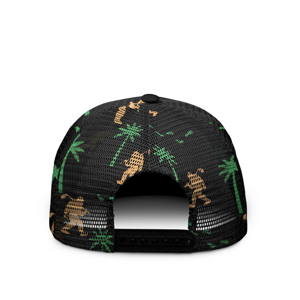BLACK PALM GOLFER
