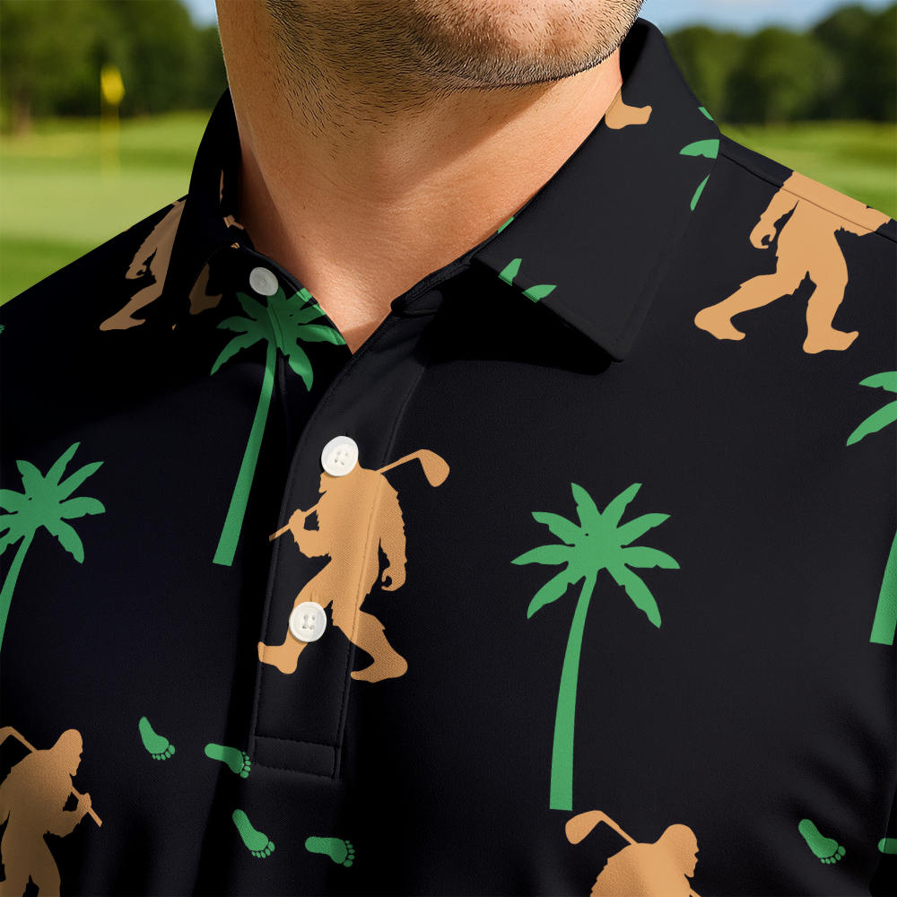 BLACK PALM GOLFER