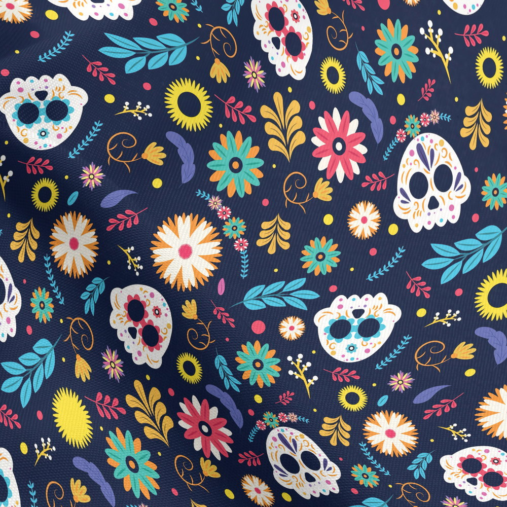 FLORAL SKULL GALAXY