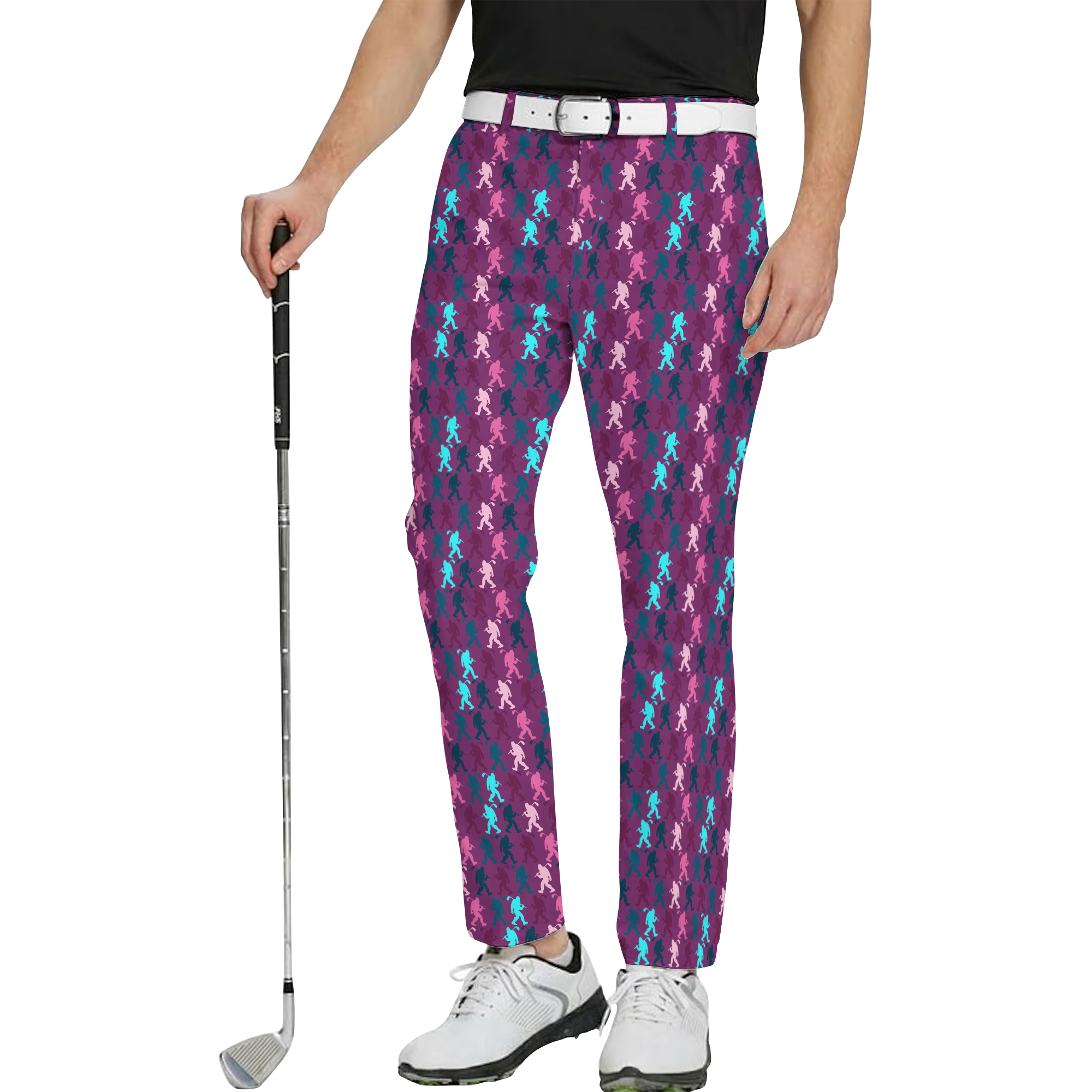 MAGENTA STRIDE PATTERN